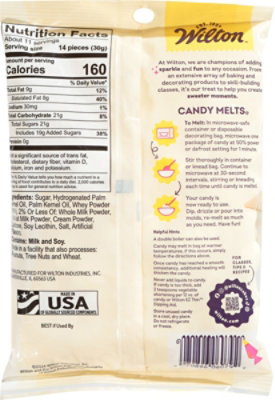 Wilton Candy Melts White Vanilla Flavor - 12 Oz - Image 5