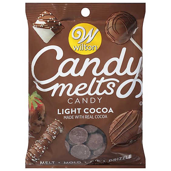 Wilton Light Cocoa Candy Melts - 12 Oz - Albertsons
