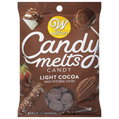 Wilton Light Cocoa Candy Melts - 12 Oz