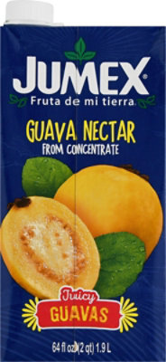 Jumex Nectar From Concentrate Guava Carton - 64 Fl. Oz. - Image 2