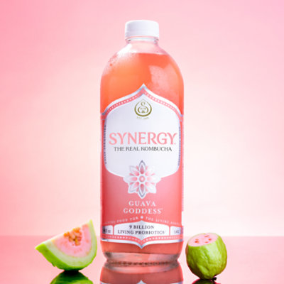 Synergy The Real Kombucha Guava Goddess - 48 Fl. Oz. - Image 6