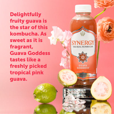 Synergy The Real Kombucha Guava Goddess - 48 Fl. Oz. - Image 2