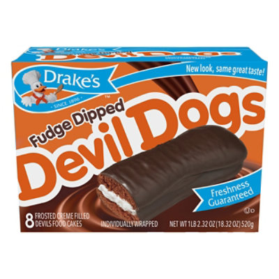 Cakes Drakes Family Pack Fudge Dipped Devil Dogs - 18.32 Oz - Image 3