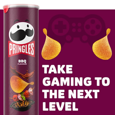 Pringles Potato Crisps Chips BBQ Lunch Snacks - 5.5 Oz - Image 5