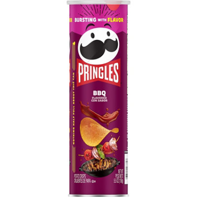 Pringles Potato Crisps Chips BBQ Lunch Snacks - 5.5 Oz - Image 6