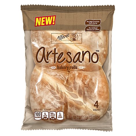 Alfaros Artesano Bakery Roll - 5.64 Oz