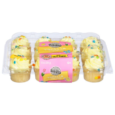 Two-Bite Cupcakes Vanilla 12count - 10 Oz - Image 3