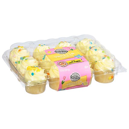 Two-Bite Cupcakes Vanilla 12count - 10 Oz - Image 2