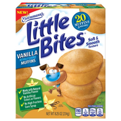 Entenmann's Little Bites Vanilla Mini Muffins - 8.25 Oz - Image 2
