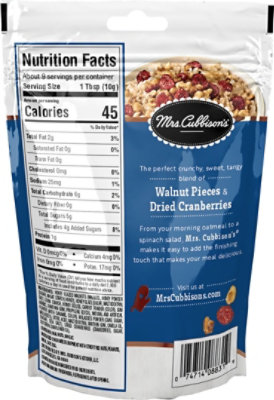 Mrs Cubbisons Dried Cranberries And Glazed Walnut Salad Topping 3.25 Oz - 3.25 Oz - Image 6