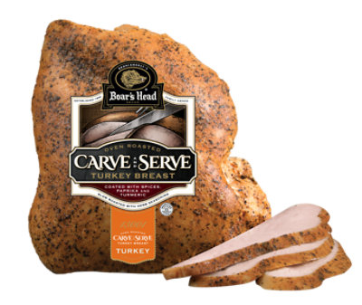 Boar's Head Carve & Serve Turkey Breast Oven Roasted - Image 1