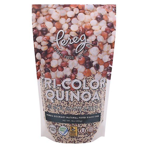 Pereg Grmt Quinoa Tri - 16 Oz