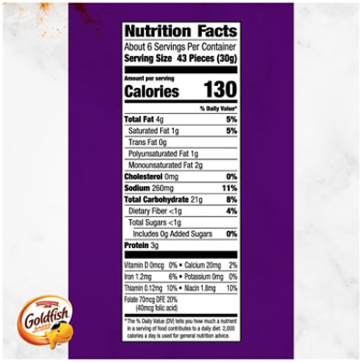 Goldfish Mix Xtra Cheddar + Pretzel Crackers - 6.6 Oz - Image 4