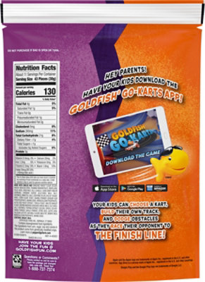 Pepperidge Farm Goldfish Crackers Baked Snack Mix Xtra Cheddar + Pretzel Pouch - 11.5 Oz - Image 6