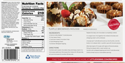 Snack Cakes, Little Debbie Family Pack Turtle Brownies - 12.39 Oz - Image 6