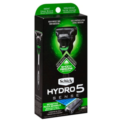 Schick Hydro 5 Sense Soothe Mens Razor - Each