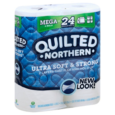 Quilted Northern Ultra Soft & Strong Bathroom Tissue Mega Roll 2 Ply
