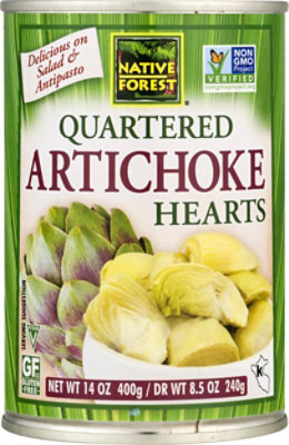 Native Forest Artichoke Hearts QRT - 14 Oz. - Image 1