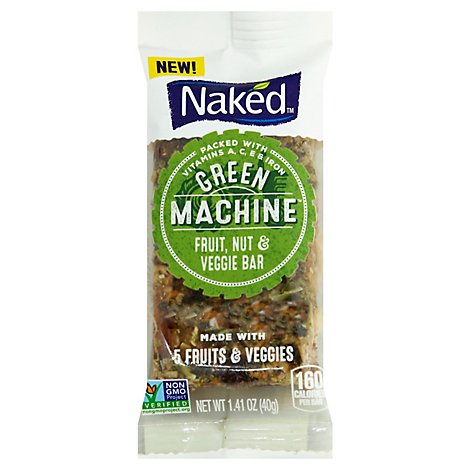 Naked Green Machine Fruit Nut & Veggie Bar - 1.41 Oz