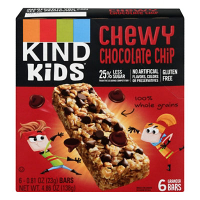 KIND Kids Bar Granola Chewy Chocolate Chip Box - 4.86 Oz - Image 3