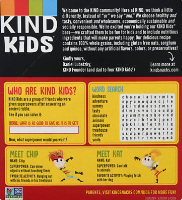 KIND Kids Bar Granola Chewy Chocolate Chip Box - 4.86 Oz - Image 6