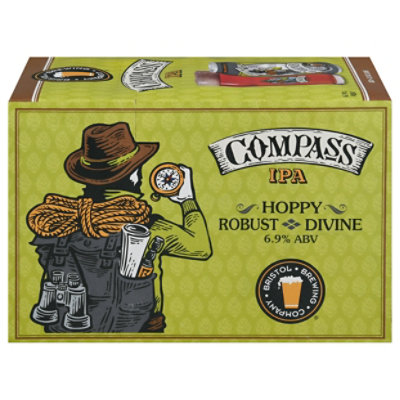 Bristol Compass Ipa In Cans - 6-12 Fl. Oz. - Image 3