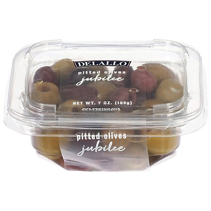 DeLallo Olives Pitted Jubilee - 7 Oz - Image 3