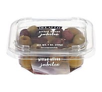 DeLallo Olives Pitted Jubilee - 7 Oz