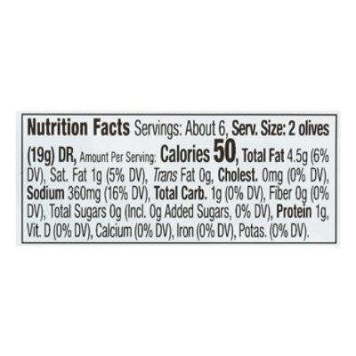 DeLallo Olives Blue Cheese Stuffed - 7 Oz - Image 4