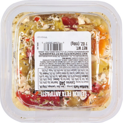 DeLallo Antipasti In Oil Lemon Feta - 7 Oz - Image 6