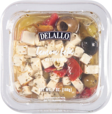 DeLallo Antipasti In Oil Lemon Feta - 7 Oz - Image 2