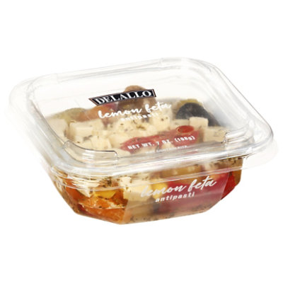 DeLallo Antipasti In Oil Lemon Feta - 7 Oz - Image 1