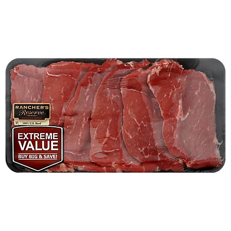 Beef Bottom Round Steak Blade Tenderized - 1 Lbs