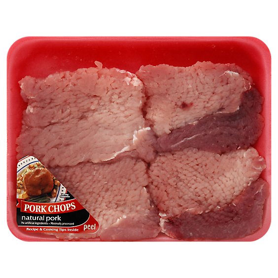 Meat Counter Pork Backribs Boneless Seasoned - 1 LB