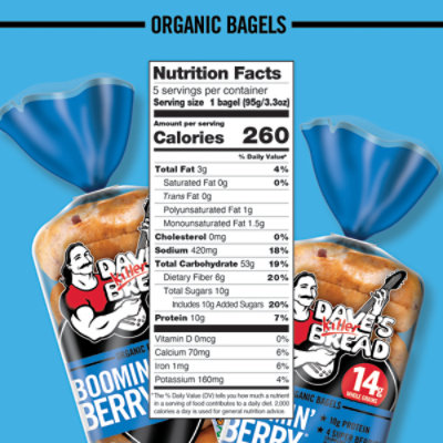 Daves Killer Bread Bry Bagel - 16.75 Oz - Image 5