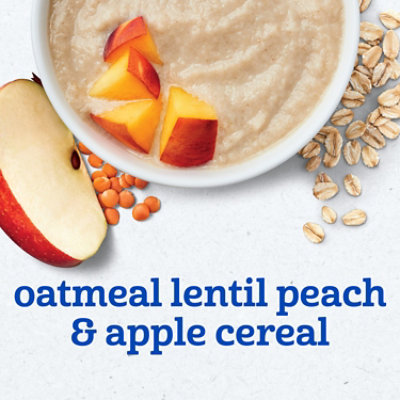 Gerber 2nd Foods Probiotic Oatmeal Peach Apple Baby Cereal - 8 Oz - Image 2