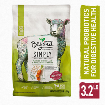 Purina Beyond Dog Food Simply 9 Ranch Raised Lamb Whole Barley Recipe Bag 3.2 Lb safeway