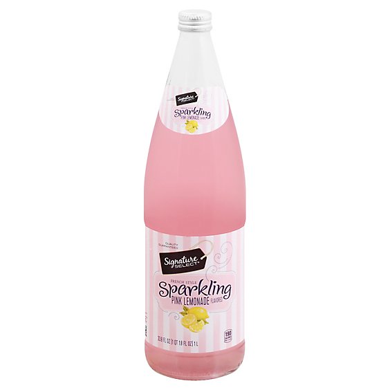 Signature Select Sparkling Lemonade French Style Pink - 1 Liter
