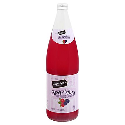 Signature Select Sparkling Lemonade French Style Berry - 1 Liter - Image 3