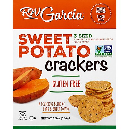 Rw Garcial Swee Potato Cracker - 6.5 Oz - Image 6