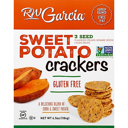 Rw Garcial Swee Potato Cracker - 6.5 Oz - Image 2