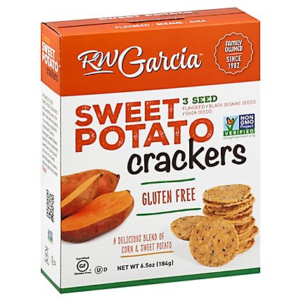 Rw Garcial Swee Potato Cracker - 6.5 Oz - Image 1