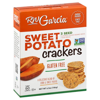 Rw Garcial Swee Potato Cracker - 6.5 Oz