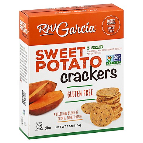 Rw Garcial Swee Potato Cracker - 6.5 Oz