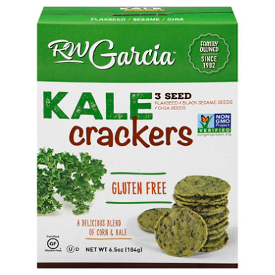 Rw Garcial Kale Crackers - 6.5 Oz - Image 3