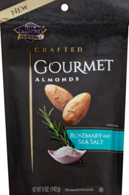 Blue Diamond Almonds Gourmet Crafted Rosemary And Sea Salt Pouch - 5 Oz - Image 2
