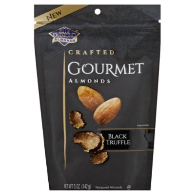 Blue Diamond Almonds Gourmet Crafted Black Truffle Pouch - 5 Oz