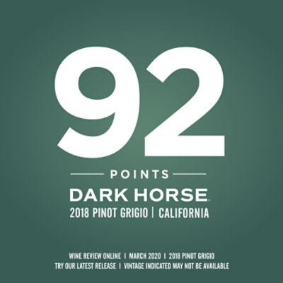 Dark Horse Pinot Grigio White Wine In Can - 375 Ml - Image 5