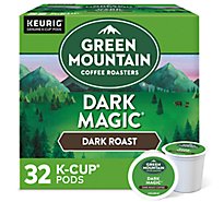 Green Mountain Coffee Roasters K Cup Pods Dark Roast Dark Magic Value Pack - 32-0.40 Oz