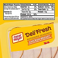 Oscar Mayer Deli Fresh Rotisserie Seasoned Chicken Breast Deli Lunch Meat Mega Pack Tray - 22 Oz - Image 7